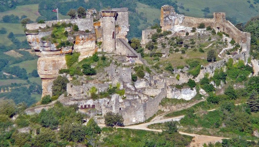 Château de Peyrelade, Aveyron Département, France